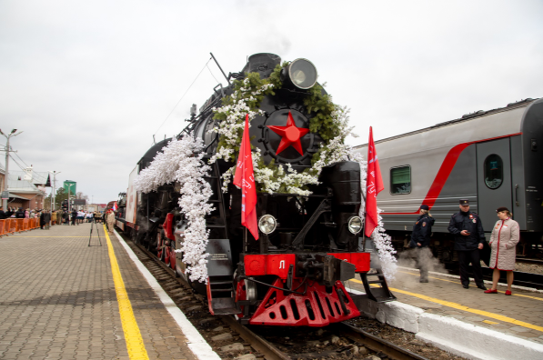 Поезд "Победа" (1.05.2025)