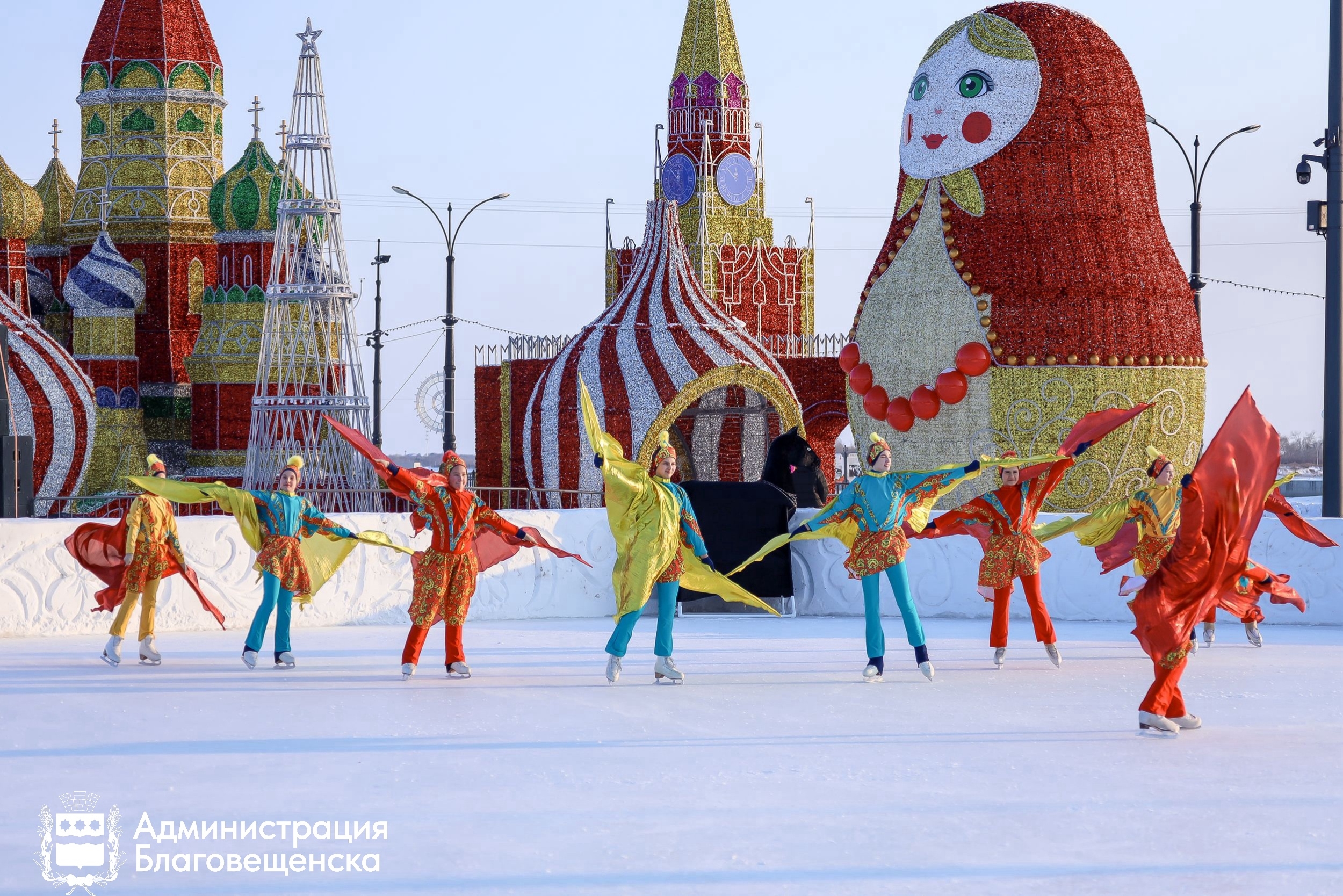 Более 42 тысяч благовещенцев и гостей города посетили новогодние мероприятия