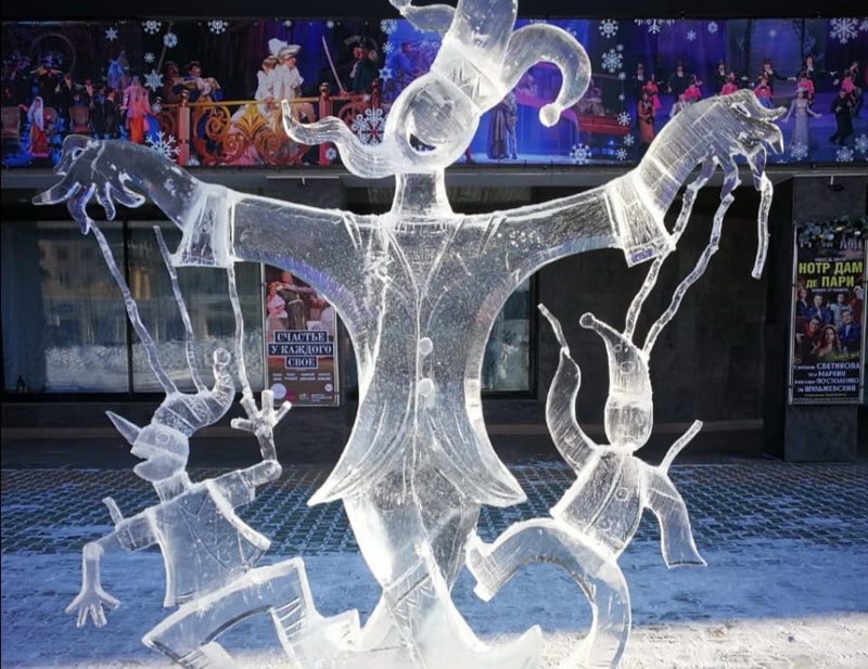 Юные скульпторы из Благовещенска одержали победу в VII межрегиональном фестивале «Ледышка» в Хабаровске