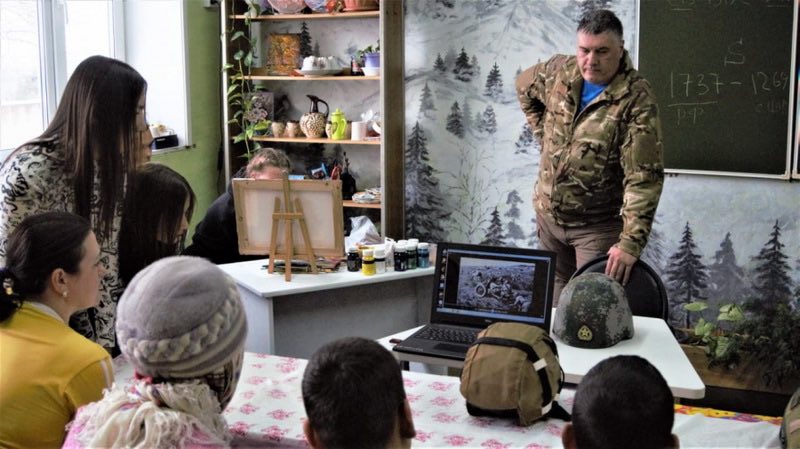 В ДК с. Садовое прошла первая из цикла патриотическая встреча