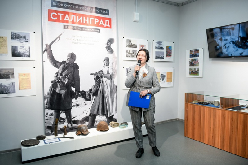 В Благовещенске открылась историко-мемориальной выставка «СТАЛИНГРАД»