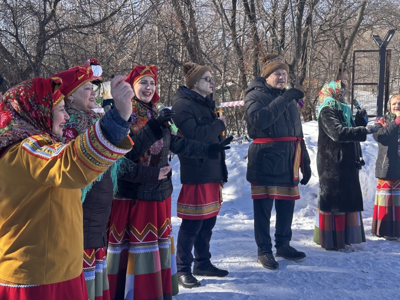Жители сельских территорий городского округа присоединились к празднованию Масленицы