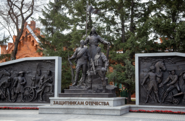 Открытие памятника "Защитникам Отечества" (02.05.2025)