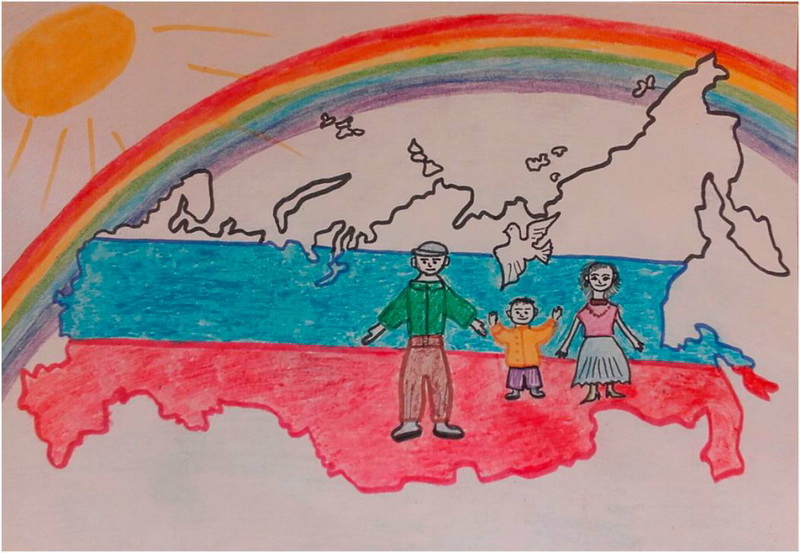 Благовещенцев приглашают к участию в конкурсе детских рисунков «Моя Россия»