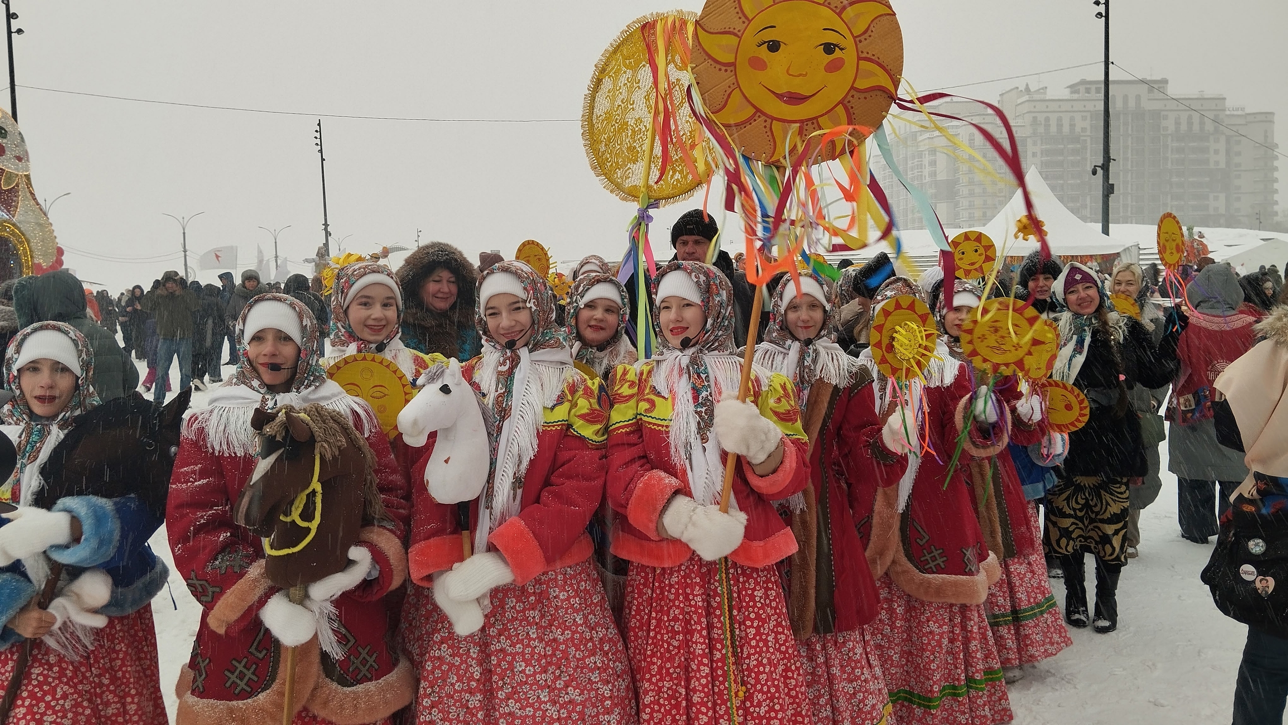 В Благовещенске с большим размахом отпраздновали Масленицу