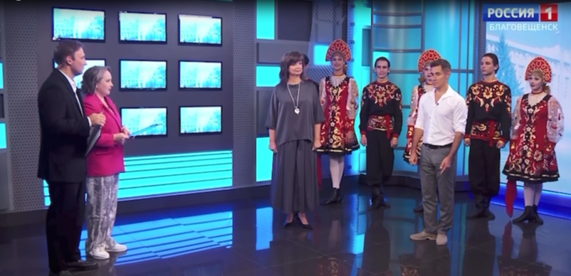 Заслуженный коллектив Министерства культуры РФ Образцовый хореографический ансамбль «Ровесники» стал гостем утренней программы ГТРК «Амур»