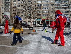 "Широкая Масленица" на площади Общественно-культурного центра (02.03.2025)