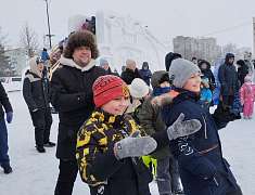 Рождественские забавы на площади Ленина (06.01.25)