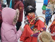 Рождественские забавы на площади Ленина (06.01.25)