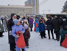 Рождественские забавы на площади Ленина (06.01.25)