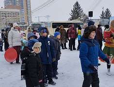 Рождественские забавы на площади Ленина (06.01.25)