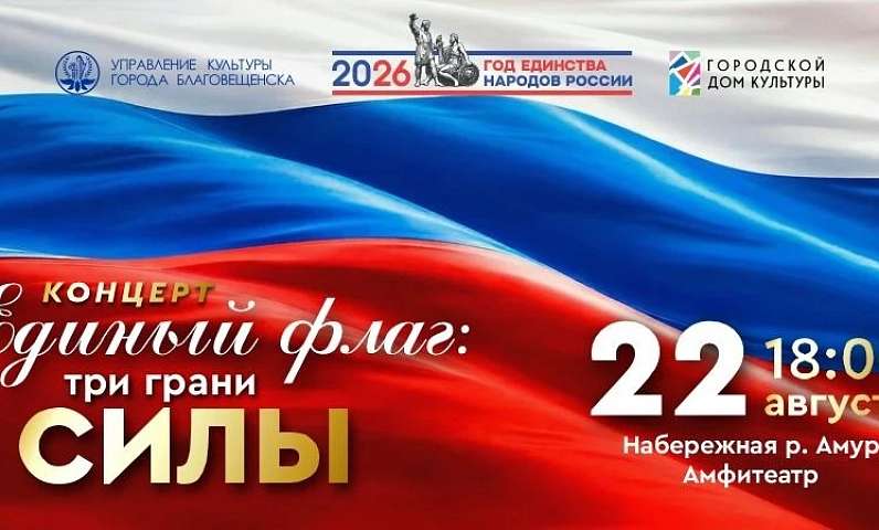 День государственного флага в амурской столице отметят праздничным концертом
