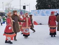 Рождественские забавы на площади Ленина (06.01.25)