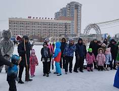 Рождественские забавы на площади Ленина (06.01.25)