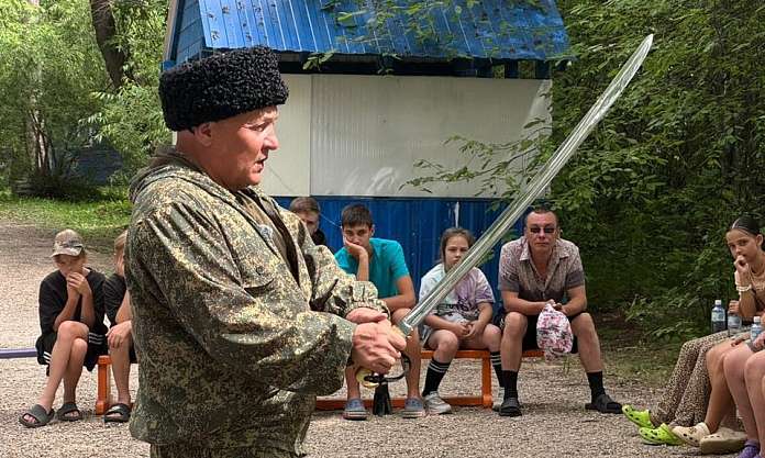 «Амурское казачье войско» помогает юным благовещенцам углубить знания в области истории Приамурья