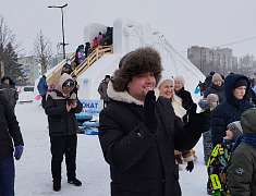 Рождественские забавы на площади Ленина (06.01.25)
