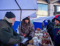 "Широкая Масленица" на площади Общественно-культурного центра (02.03.2025)