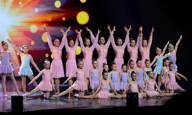 В ОКЦ с успехом прошёл отчётный концерт студии художественной гимнастики «Грация» — «Дверь, за которой мечта»