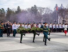 Открытие памятника "Защитникам Отечества" (02.05.2025)