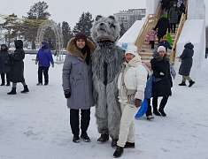 Рождественские забавы на площади Ленина (06.01.25)
