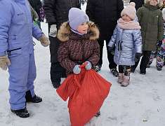 Рождественские забавы на площади Ленина (06.01.25)