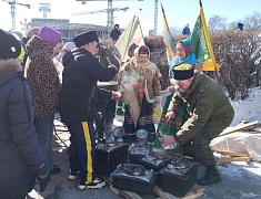 "Широкая Масленица" на площади Общественно-культурного центра (02.03.2025)