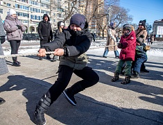 "Широкая Масленица" на площади Общественно-культурного центра (02.03.2025)