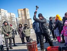 "Широкая Масленица" на площади Общественно-культурного центра (02.03.2025)