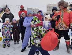 Рождественские забавы на площади Ленина (06.01.25)