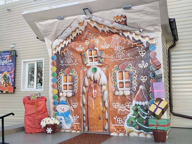 Городские учреждения культуры примерили нарядные «шубки» в рамках традиционного конкурса «Новогодний Благовещенск»