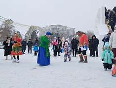 Рождественские забавы на площади Ленина (06.01.25)