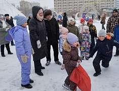 Рождественские забавы на площади Ленина (06.01.25)