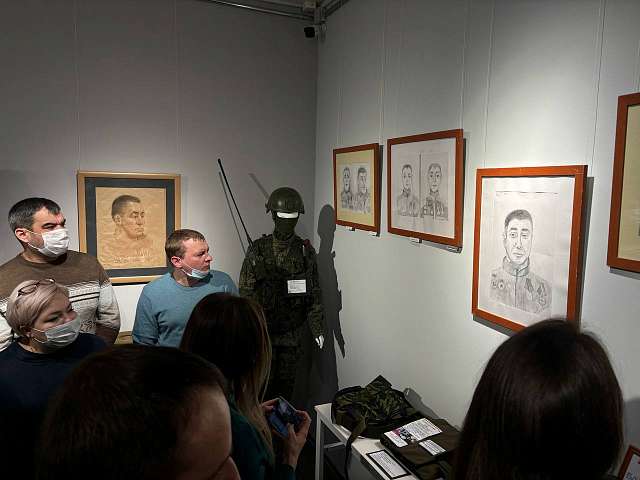 В Народном музее имени А.В. Кириллова прошла презентация интерактивно-патриотической выставки «Грани»