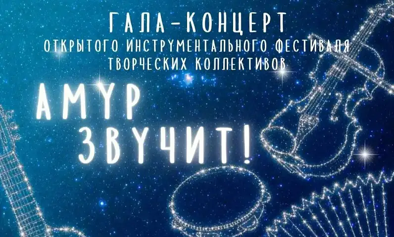 Откройте для себя волшебство инструментальной музыки на гала‑концерте фестиваля «Амур‑звучит!»