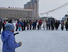 Рождественские забавы на площади Ленина (06.01.25)
