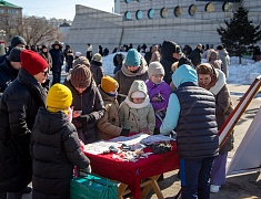 "Широкая Масленица" на площади Общественно-культурного центра (02.03.2025)