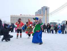 Рождественские забавы на площади Ленина (06.01.25)