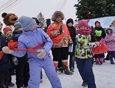 Рождественские забавы на площади Ленина (06.01.25)