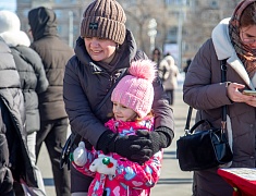 "Широкая Масленица" на площади Общественно-культурного центра (02.03.2025)