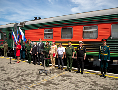 Агитпоезд Минобороны РФ «Единство в памяти. Сила в подвиге» (01.06.2025)