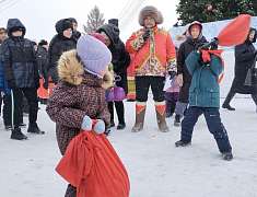 Рождественские забавы на площади Ленина (06.01.25)