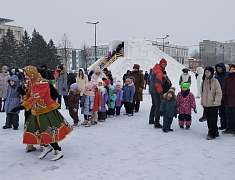 Рождественские забавы на площади Ленина (06.01.25)