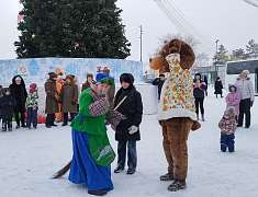 Рождественские забавы на площади Ленина (06.01.25)