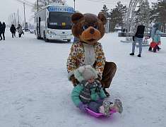 Рождественские забавы на площади Ленина (06.01.25)