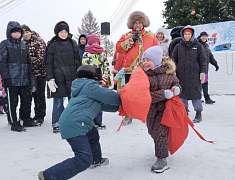 Рождественские забавы на площади Ленина (06.01.25)