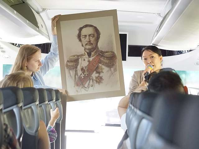 К 217‑летию Н. Н. Муравьёва‑Амурского прошла автобусная выставка‑экскурсия «Наш, Амурский!»