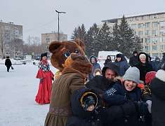 Рождественские забавы на площади Ленина (06.01.25)
