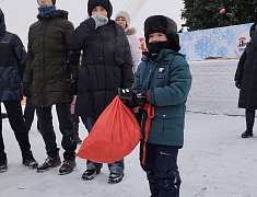 Рождественские забавы на площади Ленина (06.01.25)