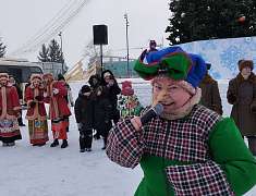 Рождественские забавы на площади Ленина (06.01.25)
