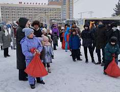 Рождественские забавы на площади Ленина (06.01.25)
